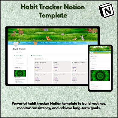 Habit Tracker Notion template