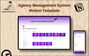 Agency Management System Notion Template – Client Projects and Team Operations Dashboard